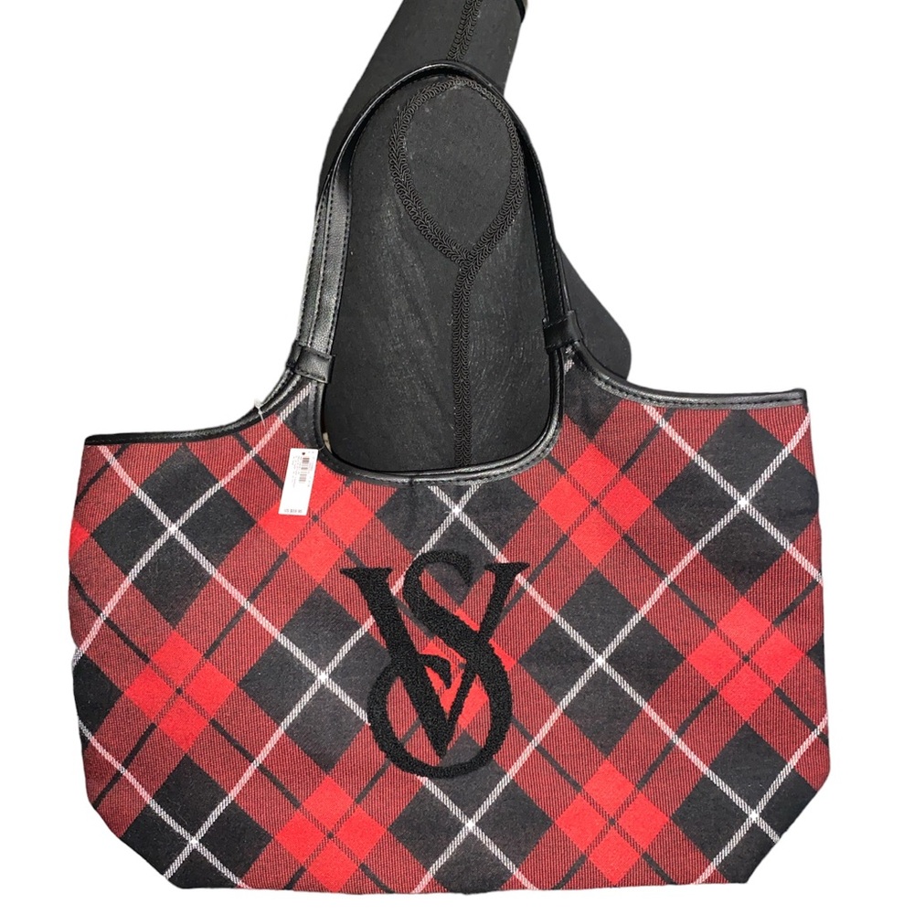 Victoria’s Secret plaid bag NWT